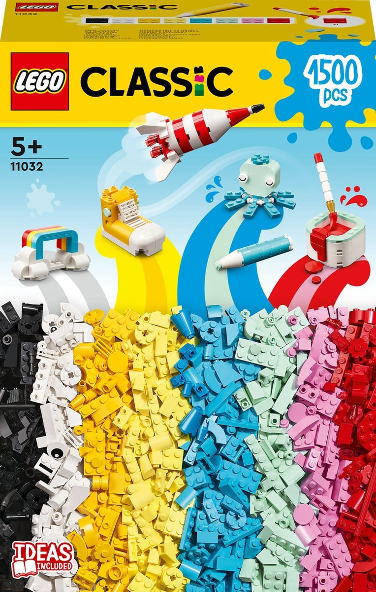LEGO Classic 11032 Creatief kleurenplezier 1500 blokjes