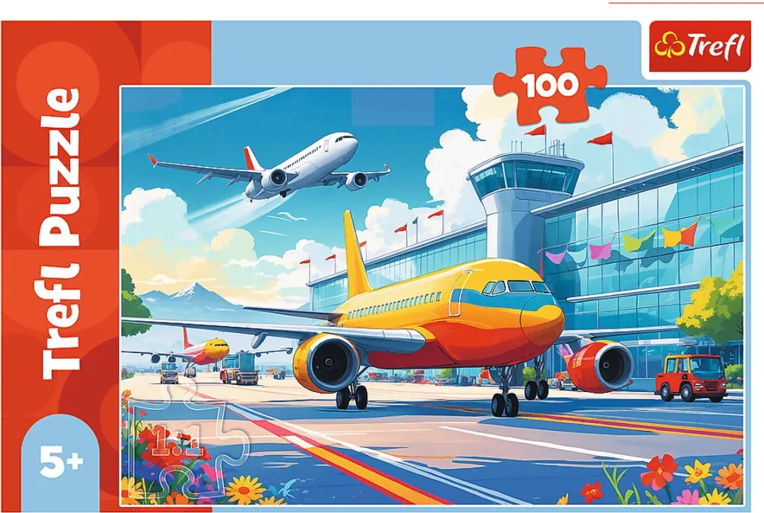 Trefl Voertuigen Legpuzzel 100 Stuks - Multi