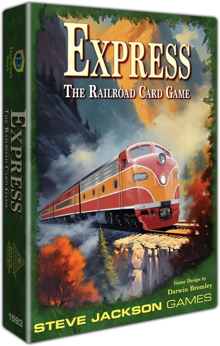 Steve Jackson Games Express The Railroad Card Game - 6 Spelers