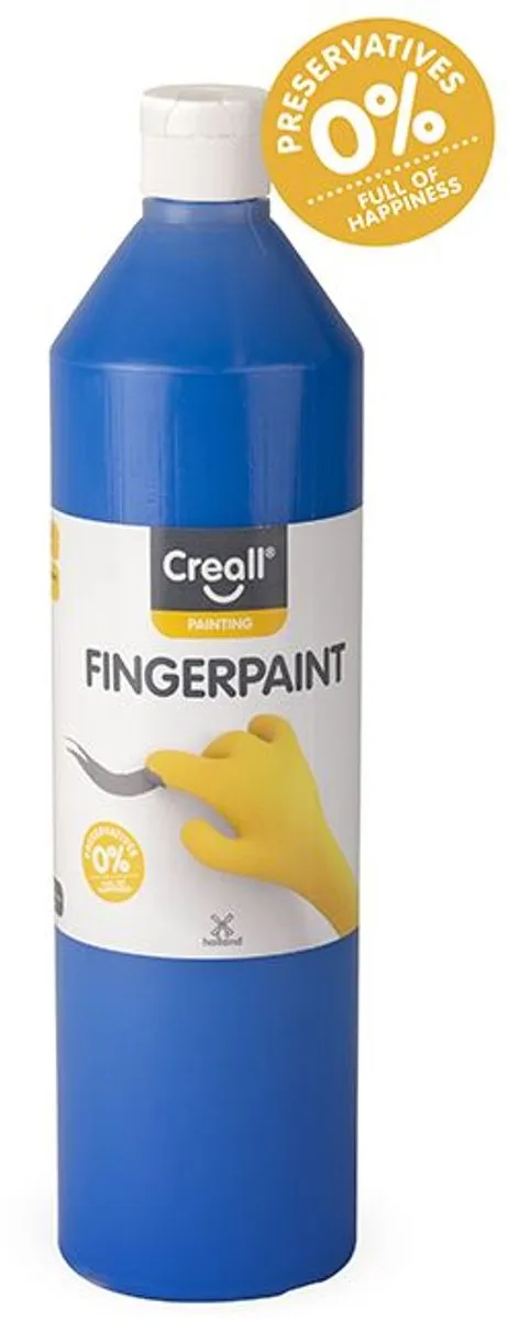 Creall Vingerverf Blauw 250ml