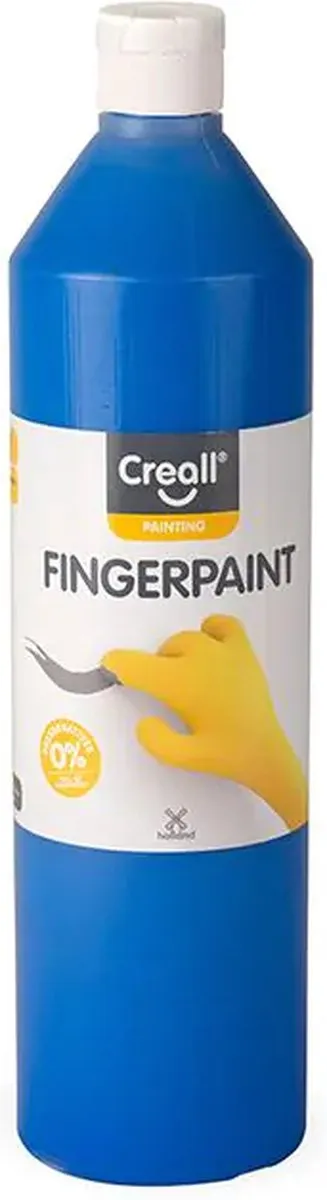 Creall Vingerverf Blauw 250ml