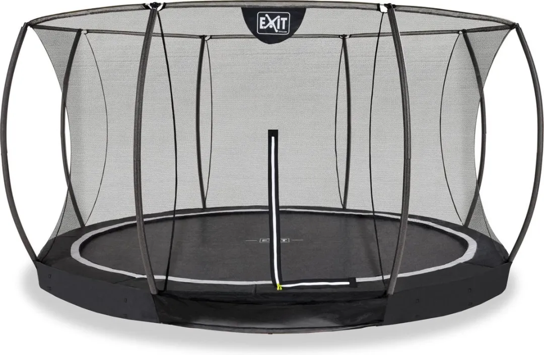 EXIT Toys Black Edition Inground Trampoline Ø427cm