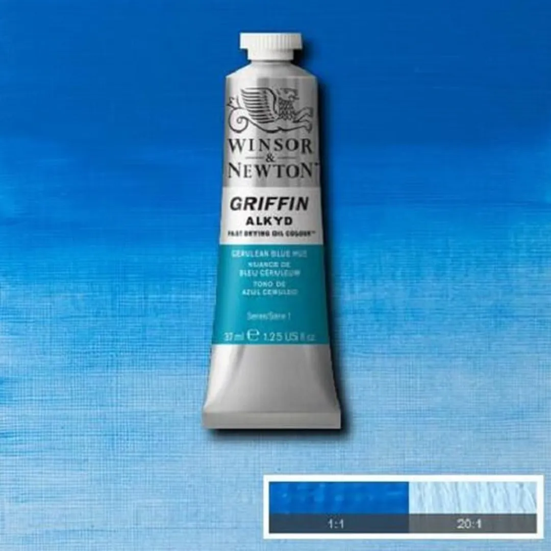 Winsor & Newton Griffin Alkyd Olieverf Cerulean Blue 139