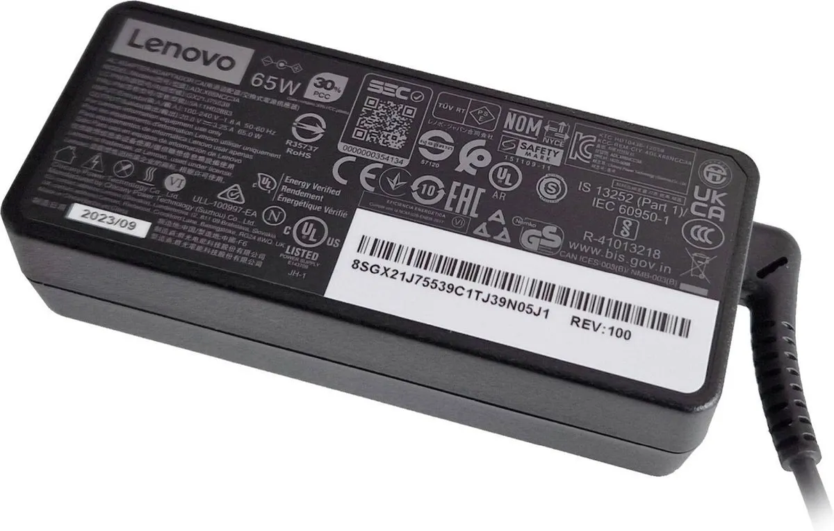 Lenovo 5A10J40449 Oplader 65W