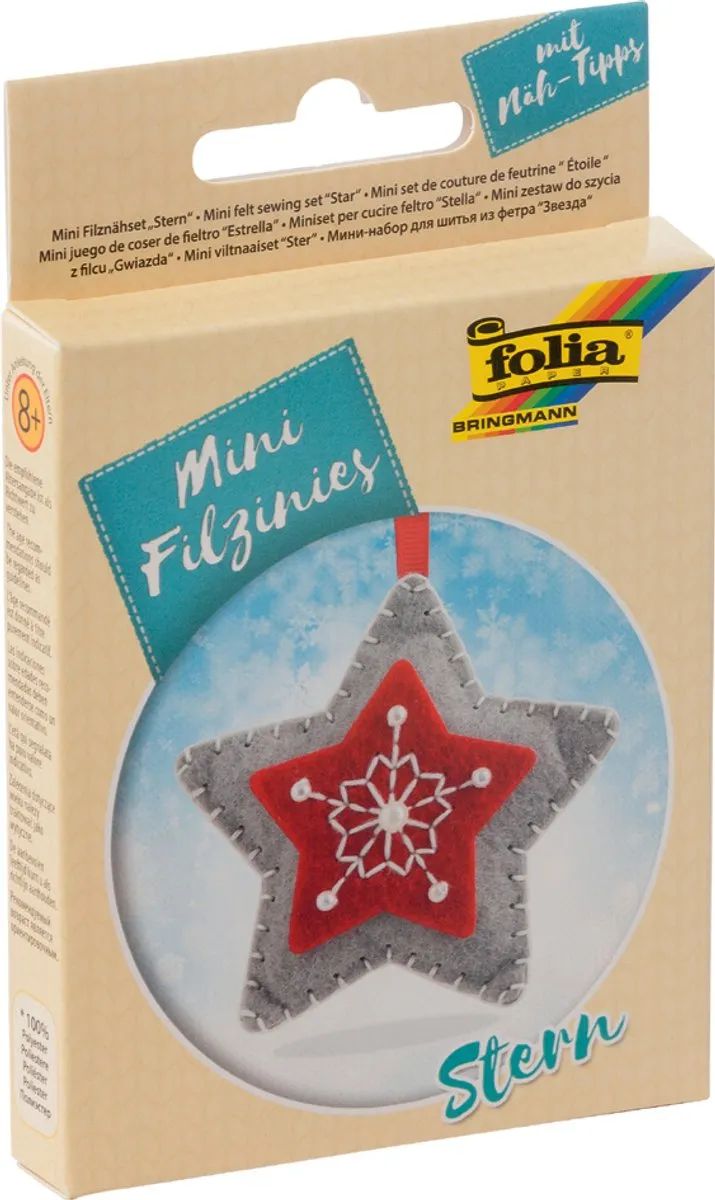 Folia Naaisetje Sneeuwman Knutselset