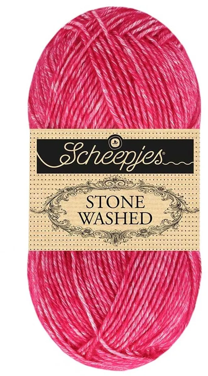 Scheepjes Stone Washed Haakgaren 839 Eudialyte