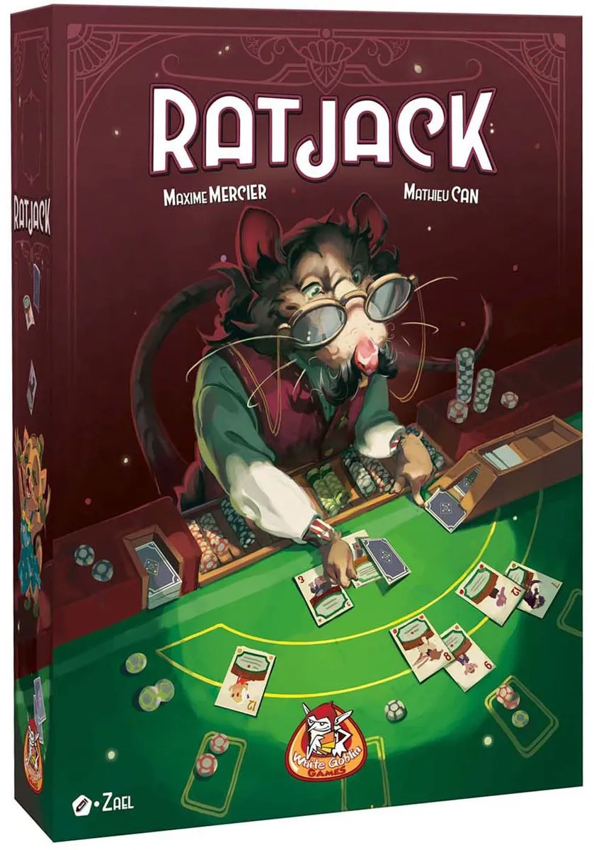 White Goblin Games Ratjack Kaartspel WGG2438 - 2-6 Spelers