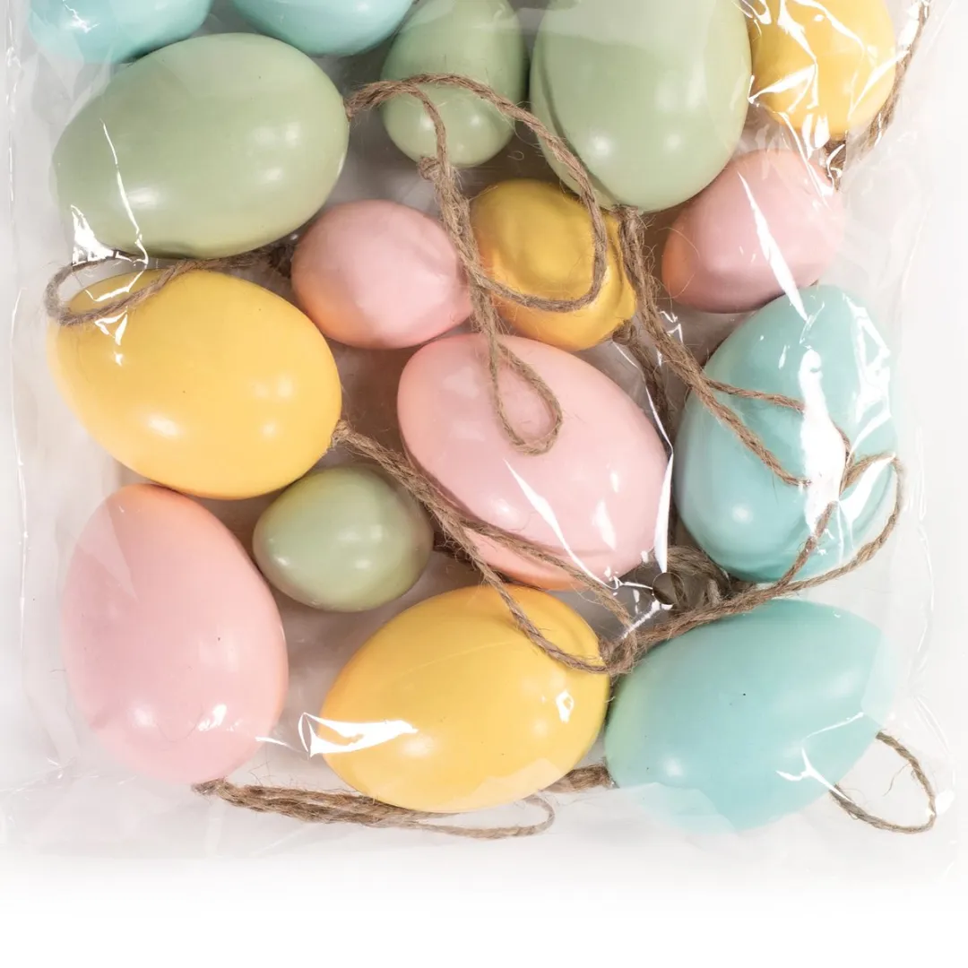 Anna's Collection Paaseieren Kunststof 48 Stuks - Pastel