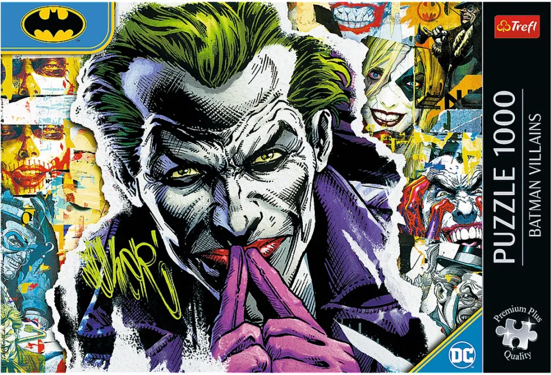 Trefl Joker Batman Legpuzzel 1000 Stuks - Premium Plus - Multicolor