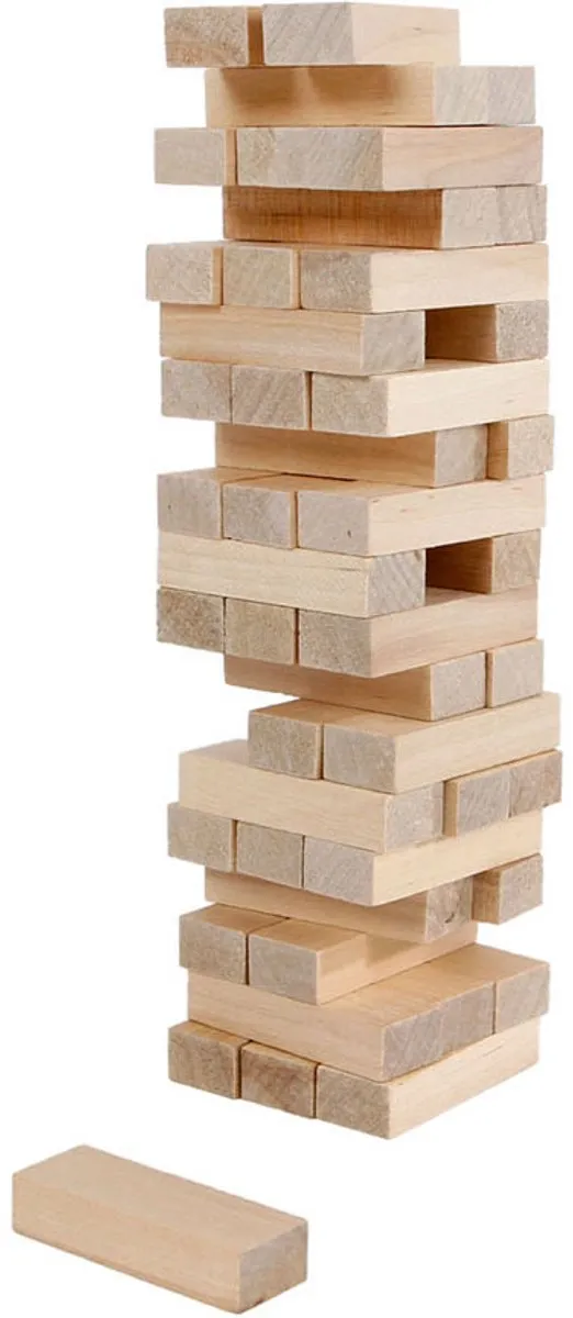 Toys Amsterdam Miniatuur Behendigheidsspel Junior 16cm Hout - 1 Stuk