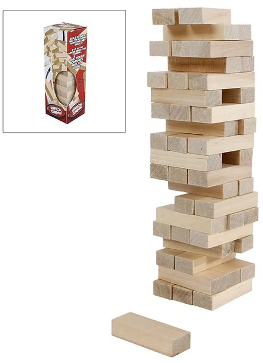 Toys Amsterdam Miniatuur Behendigheidsspel Junior 16cm Hout - 1 Stuk