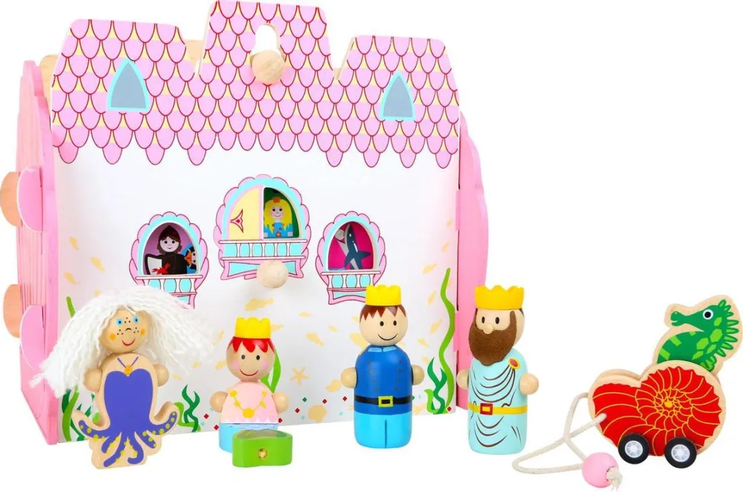 Small Foot Onderwater Speelset Hout 6-delig - Multicolor