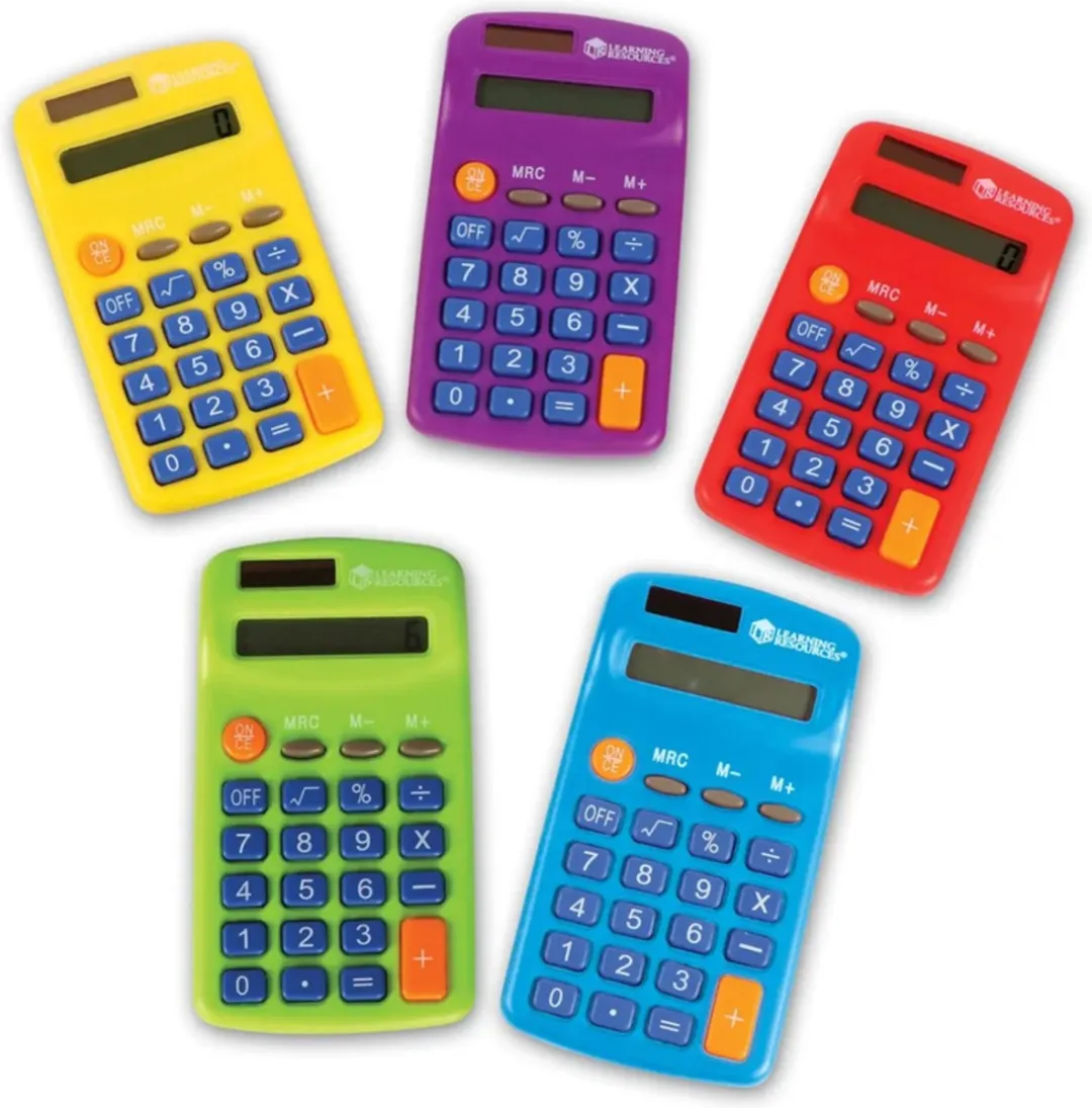 Learning Resources Rekenmachine - Vrolijke kleuren
