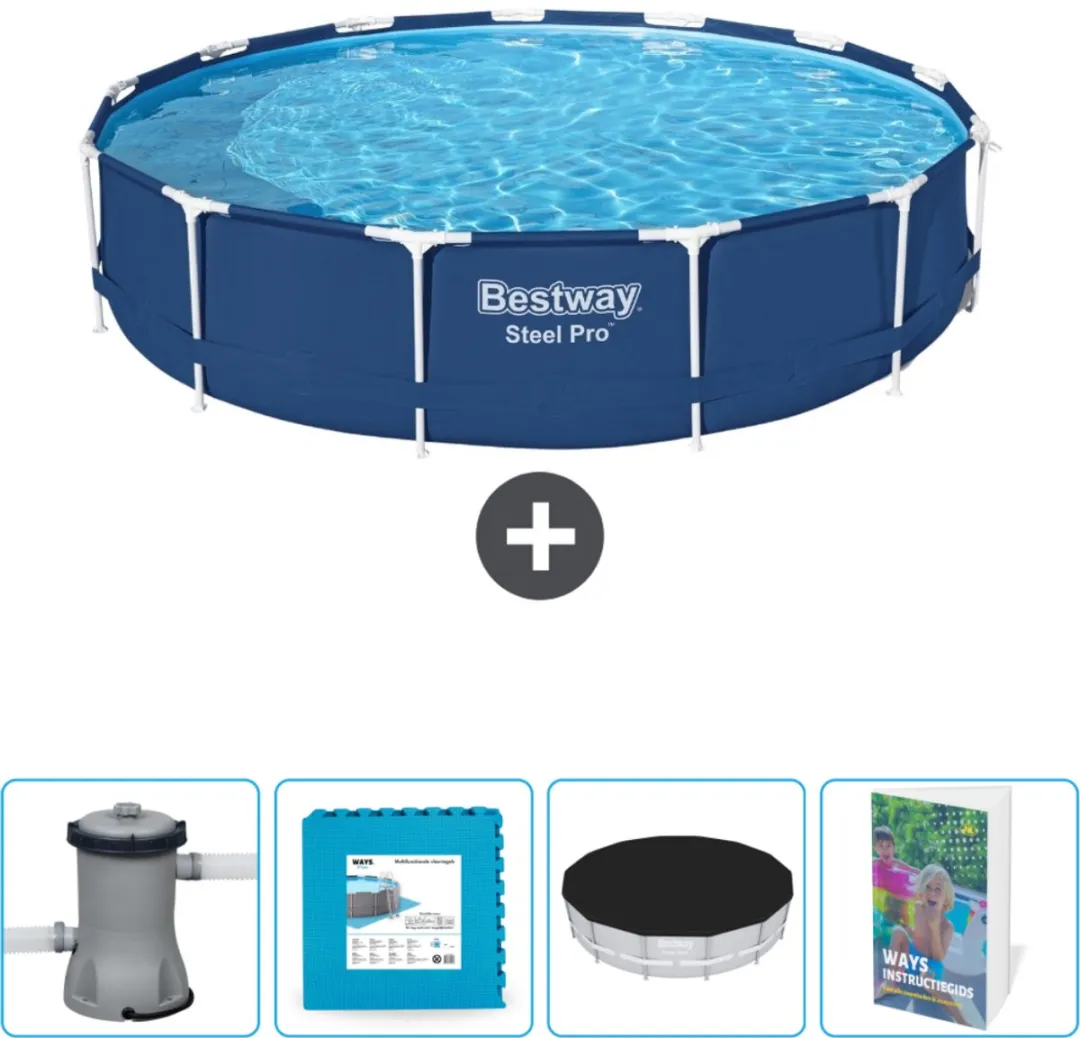 Bestway Steel Pro Zwembad 396x84cm