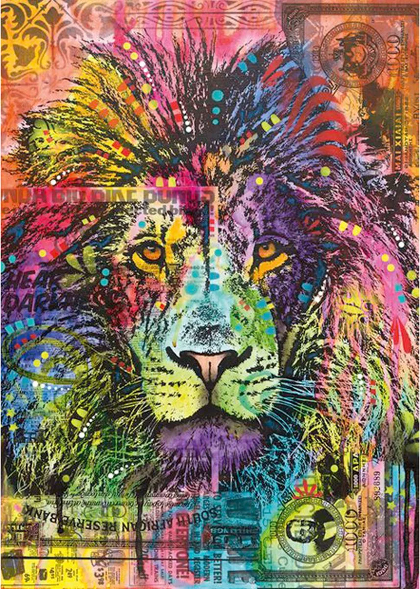 Heye Puzzel Lion's Heart 2000 - 2000 Stuks - Multicolor