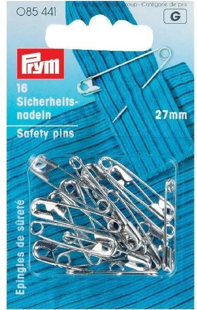 Prym Veiligheidsspelden No. 0 - 16 Stuks