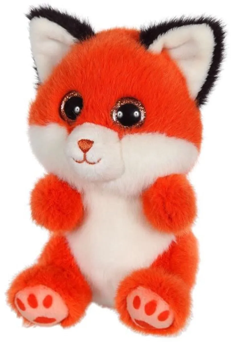 Pluche - GIPSY TOYS - Vos CUTYDOOS 13 CM - Oranje - VLAM