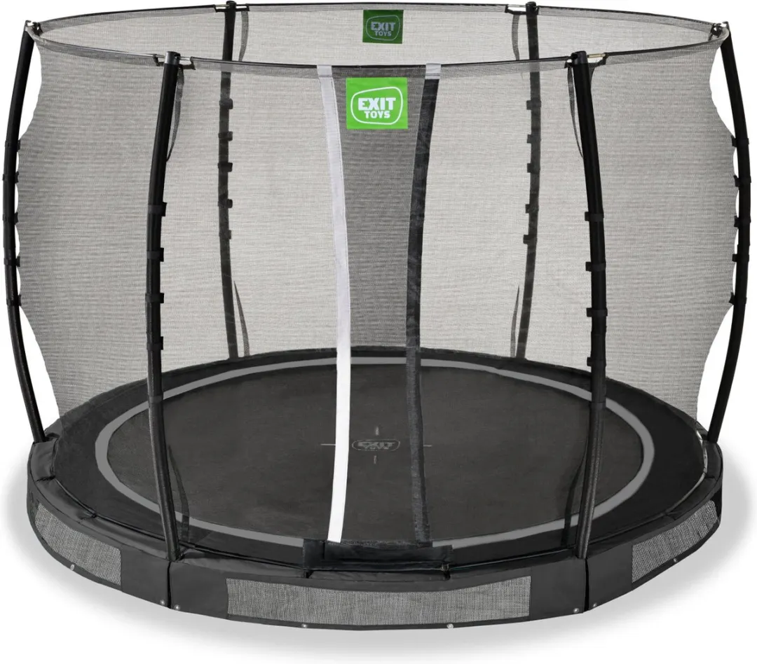 EXIT Allure Classic Inground Trampoline Ø305cm - Zwart