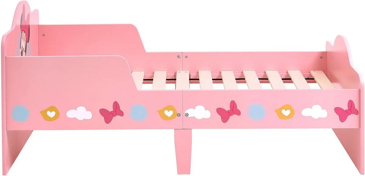 Disney Minnie Mouse Peuterbed Eenpersoons - 70x140cm - Roze