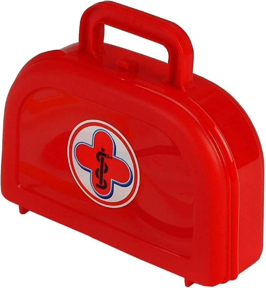 Klein Toys Dokterskoffer - Rood - 12-delig