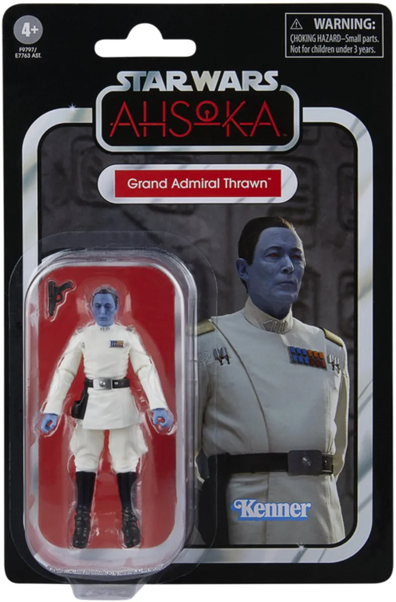 Hasbro Star Wars Ahsoka Vintage Grand Admiral Thrawn Action Figuur - 10cm - Multi
