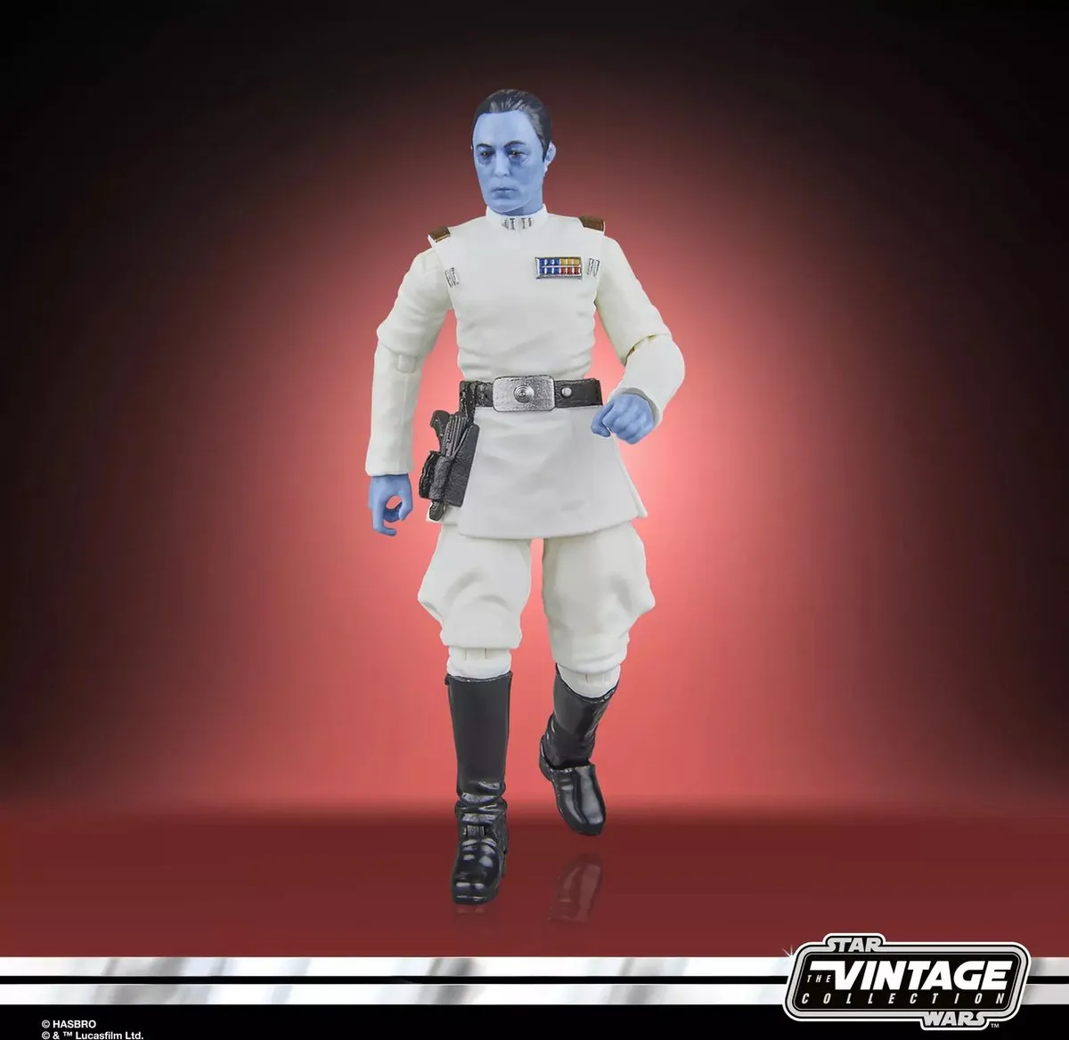 Hasbro Star Wars Ahsoka Vintage Grand Admiral Thrawn Action Figuur - 10cm - Multi