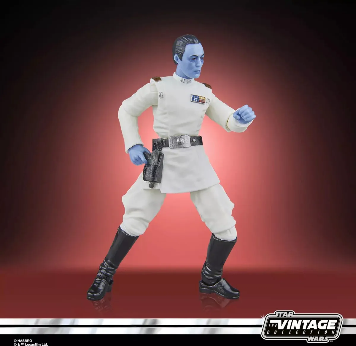 Hasbro Star Wars Ahsoka Vintage Grand Admiral Thrawn Action Figuur - 10cm - Multi