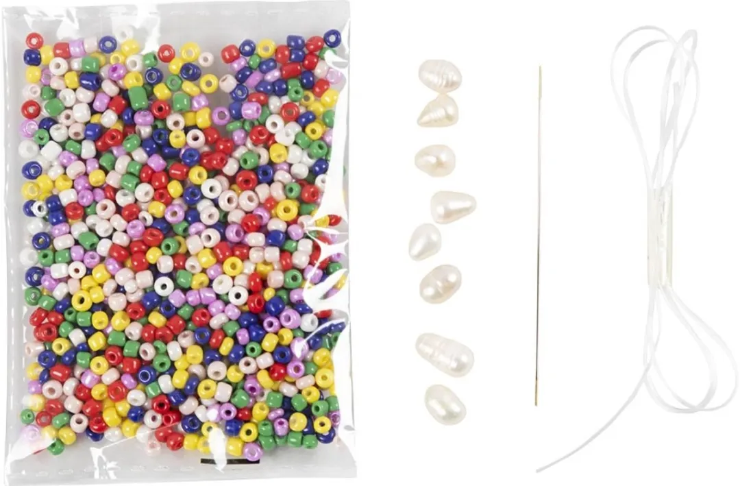 Creativ Company Mini Hobbyset Sieraden Zoetwaterparels - Multicolor