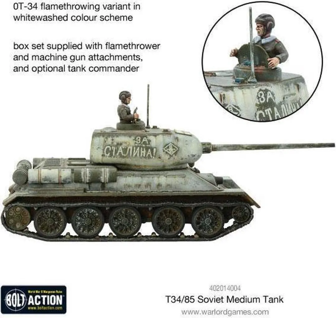 Warlord Games Bolt Action T-34/85 - 1 Model