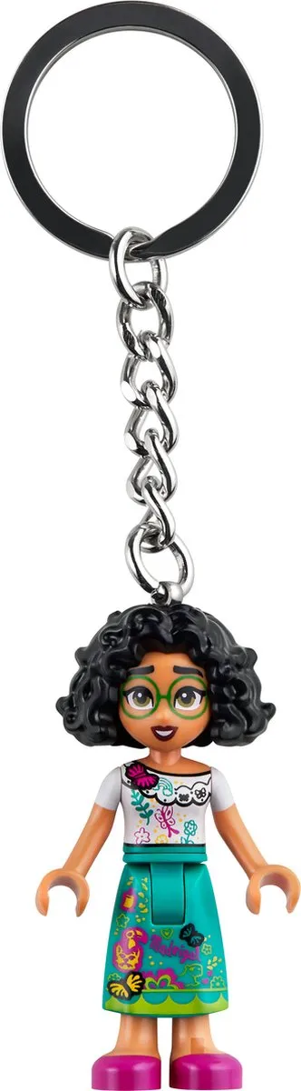 LEGO Disney Sleutelhanger Mirabel - 1 Stuk - Groen/Wit