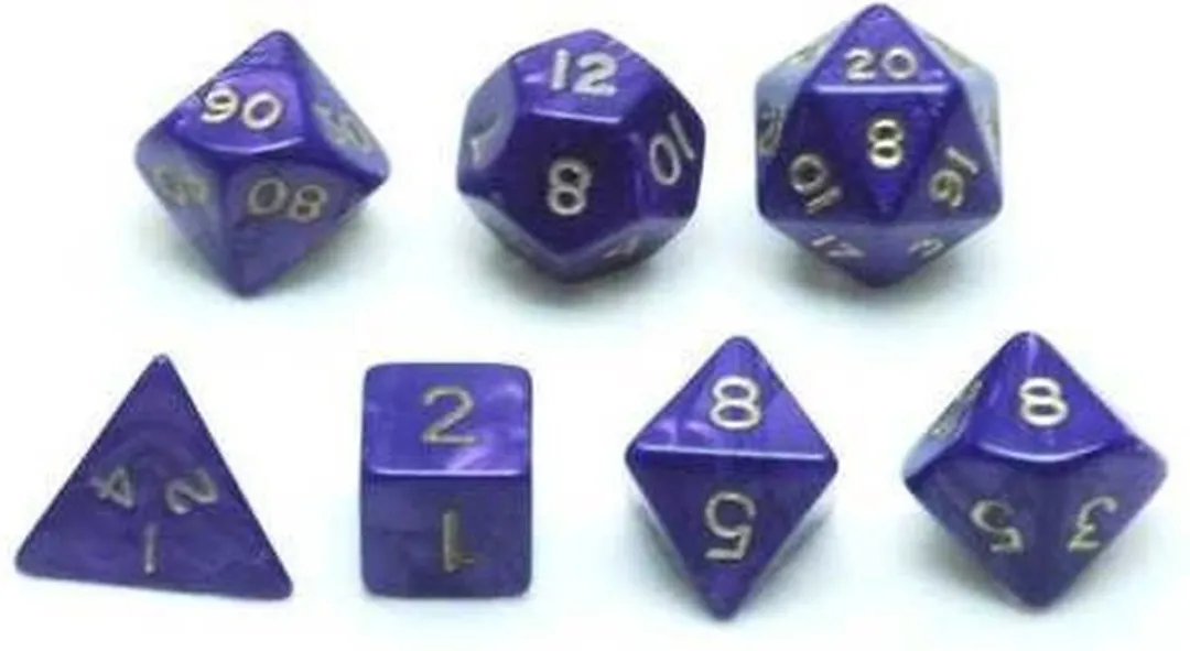 HOT Games Dobbelstenen Set 7 Stuks