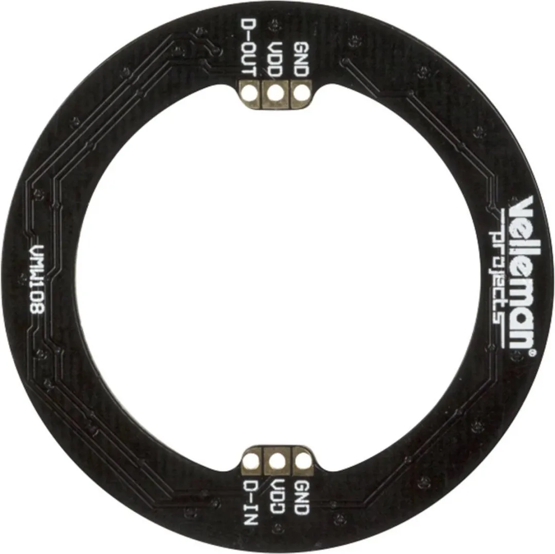 Whadda Brightdot Ring LED Verlichtingset - 47mm - Multicolor - afbeelding 2 van 5