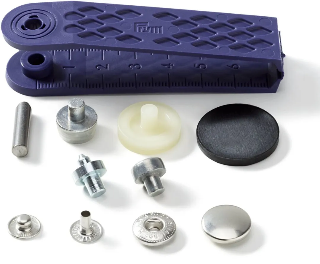 Prym Anorak 15mm Knopen - 10 Stuks - Zilver