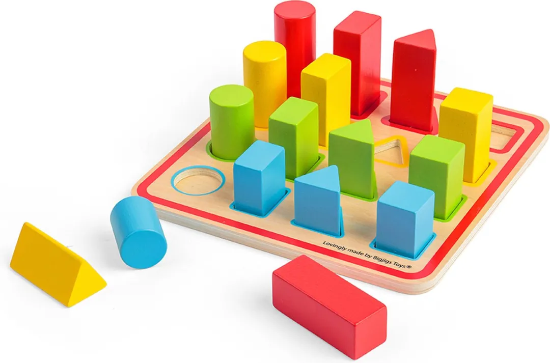 BIGJIGS Vormpuzzel 1000-delig Multicolor
