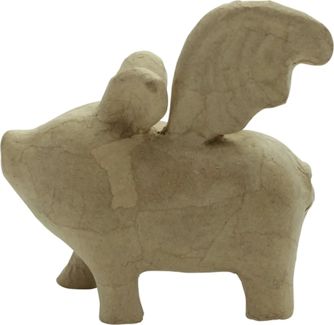 Decopatch Geluks Varkentje 15cm - Bruin