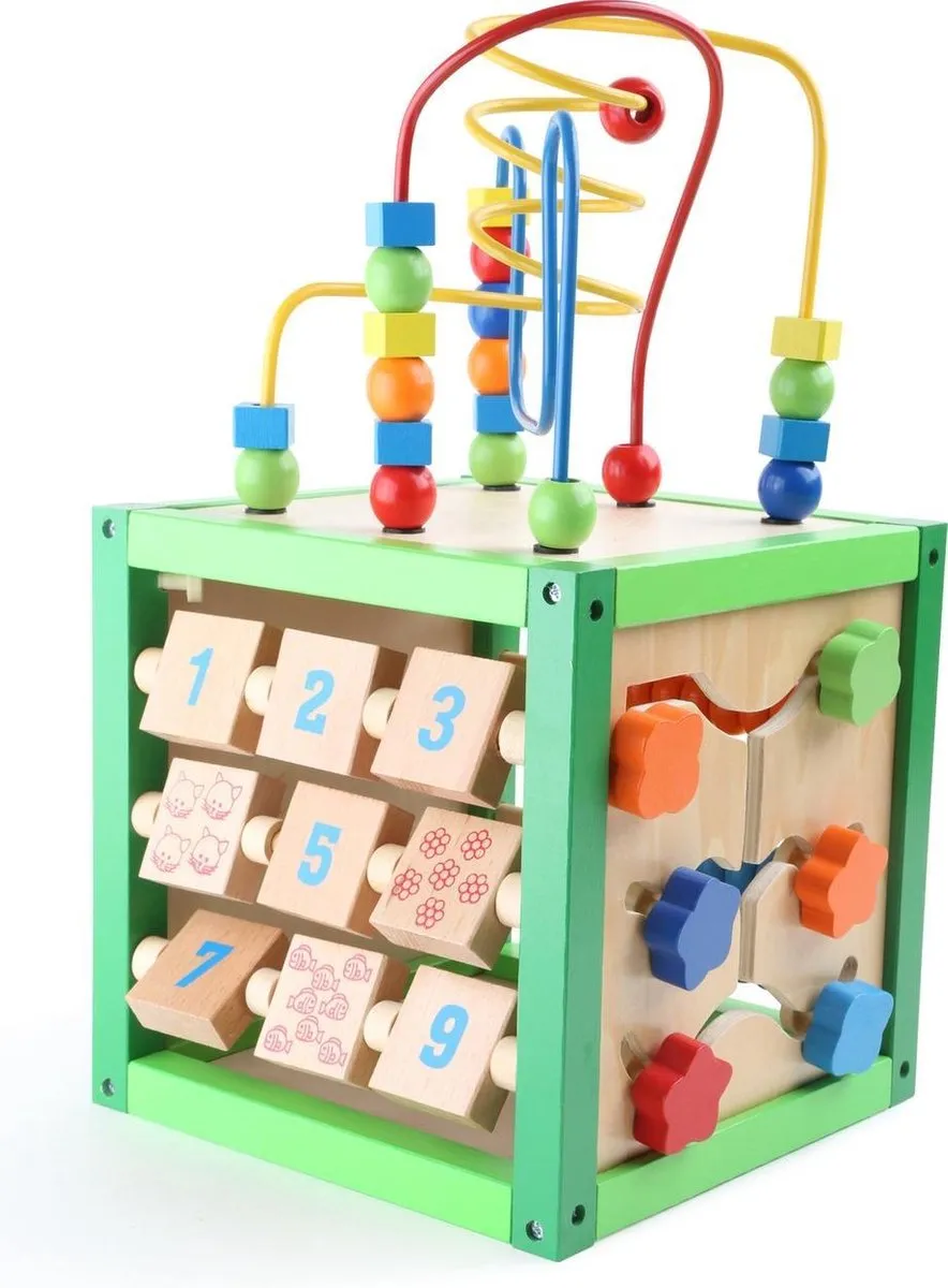 Small Foot Spring Motor Skills Training Cube - Multicolor