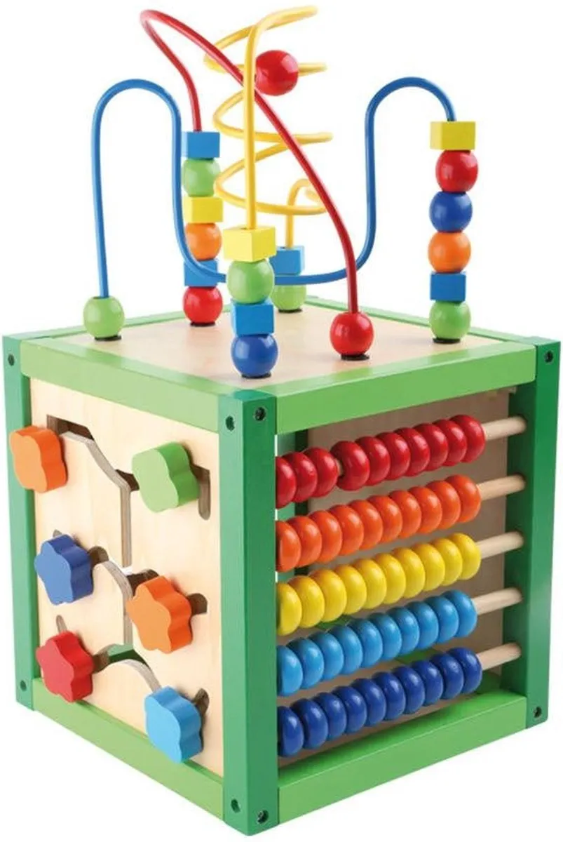 Small Foot Spring Motor Skills Training Cube - Multicolor