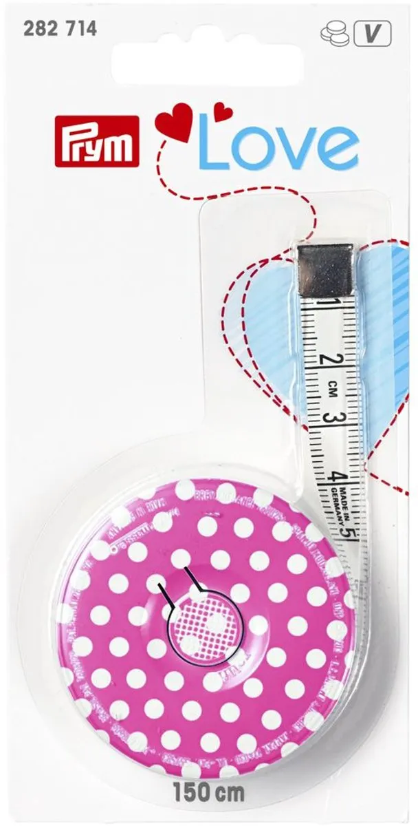 Prym Love Rolcentimeter - Roze