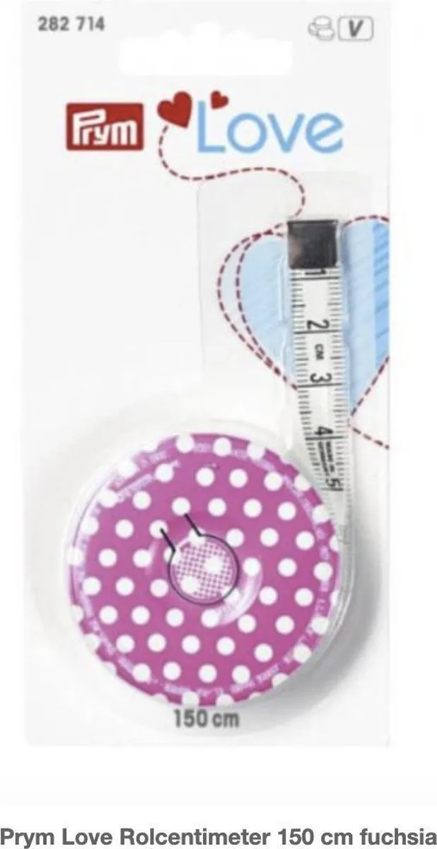 Prym Love Rolcentimeter - Roze