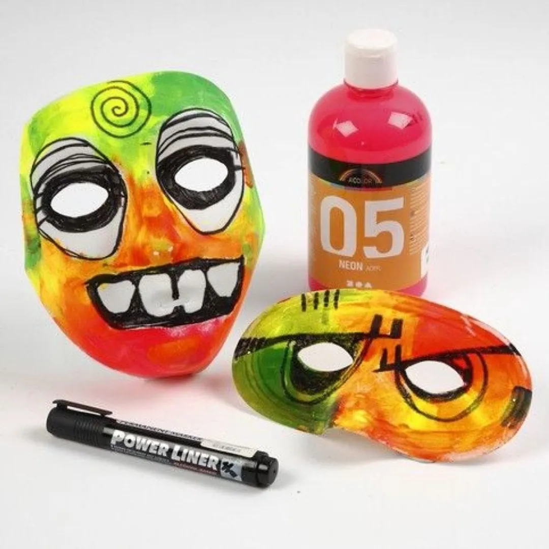 Creativ Company Masker 10 Stuks - Wit