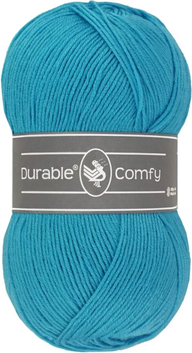 Durable Comfy 373 Cyan Blue Acrylgaren - 1 Stuk