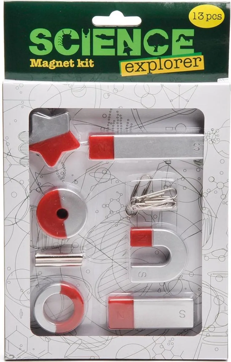 Johntoy Science Explorer Magnetenset 8-delig 29511