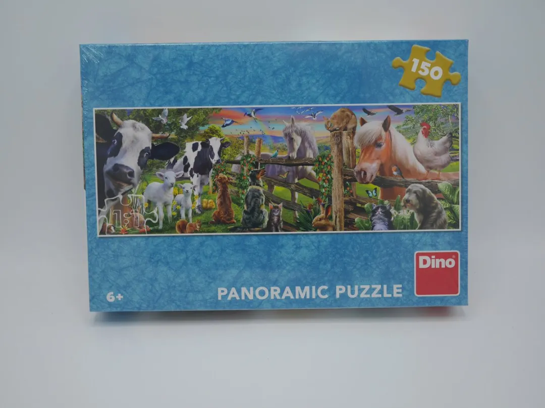Dino Toys Panorama Puzzel Boerderijdieren 150 Stuks