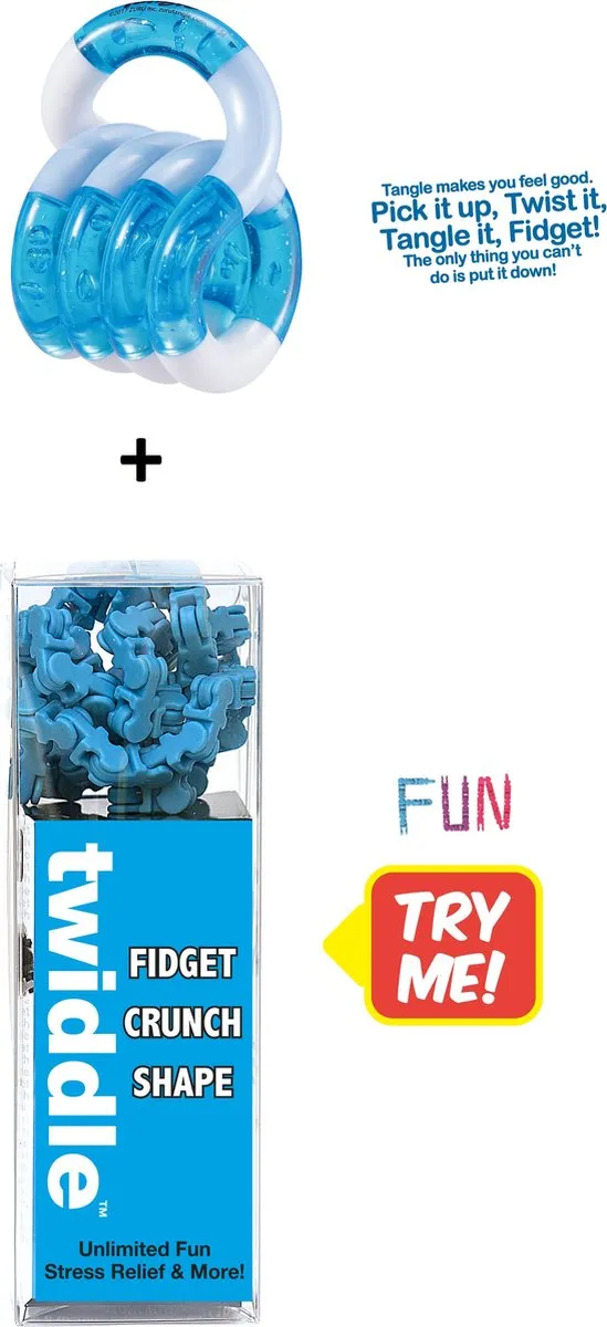 Tangle Toys Fidget COMBO 2-Pack