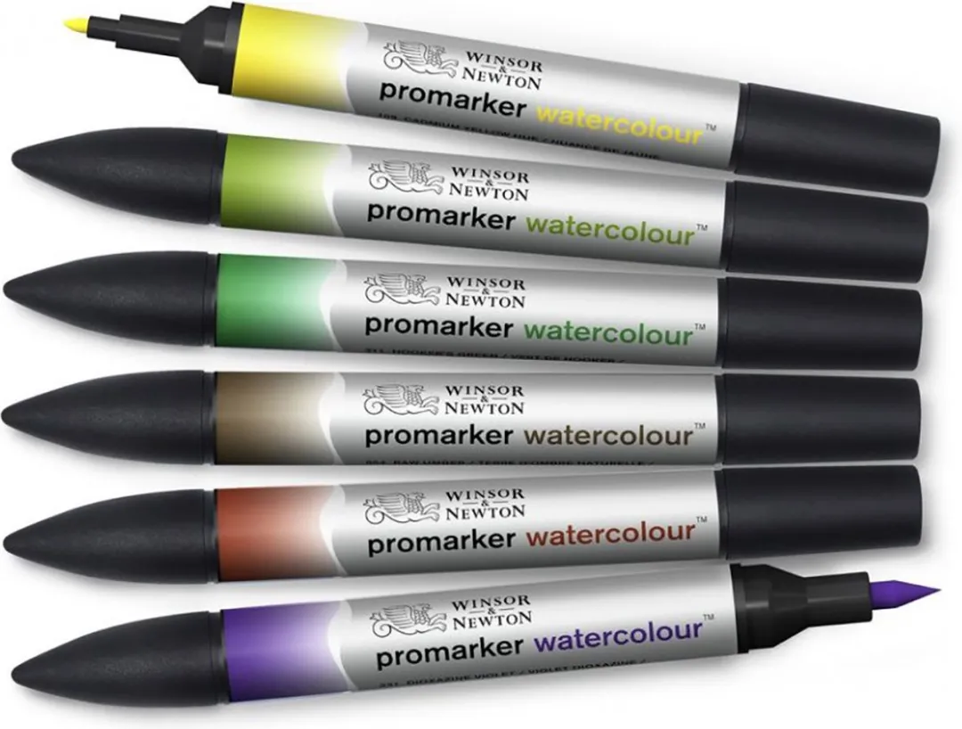 Winsor & Newton Watercolour Marker Basic Tones