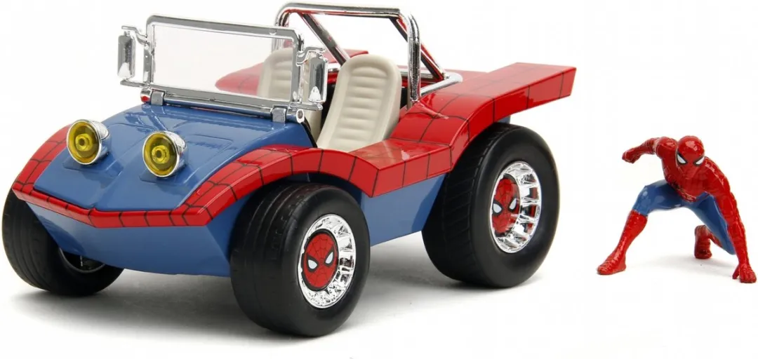 Jada Toys Marvel Spider-Man Buggy Modelauto 1:24 Rood