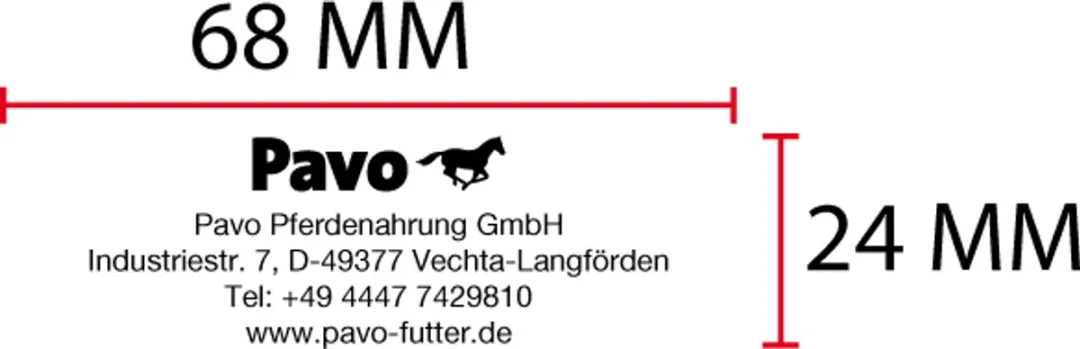 Trodat Printy 4915 Stempel - 68x24mm - Zwart