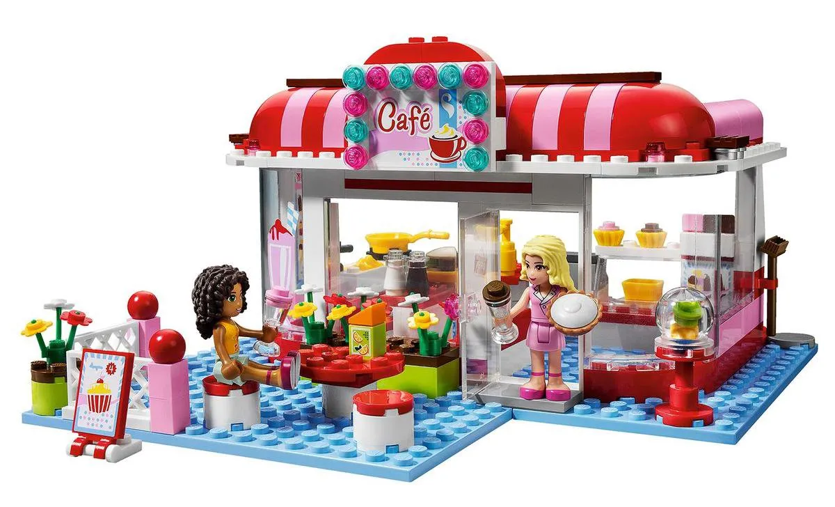 LEGO Friends City Park Café 3061 - Paars