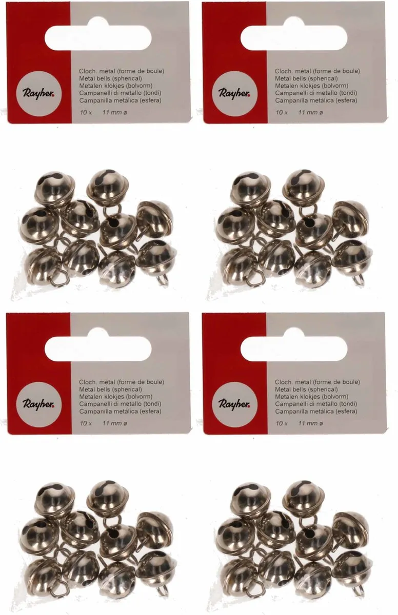 Rayher Metal Belletjes 11mm
