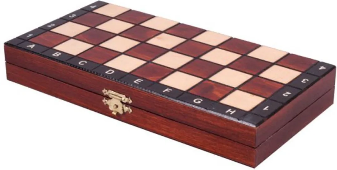HOT Games Schaakcassette Magnetisch Hout 672701